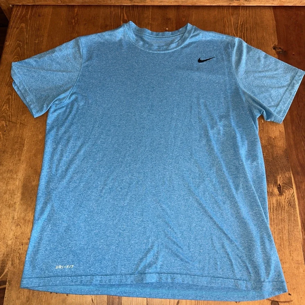 Nike Tee Men's Legend 2.0 T-Shirt Short Sleeve Large Blue Training Gym